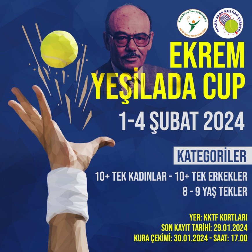 Ekrem Yeşilada Cup başlıyor