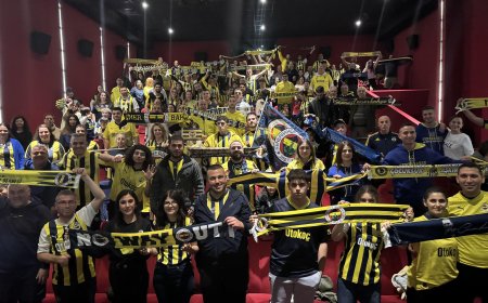 Zaferin Rengi filminin KKTC Fenerbahçeliler Derneği Özel Gösterimi yapıldı