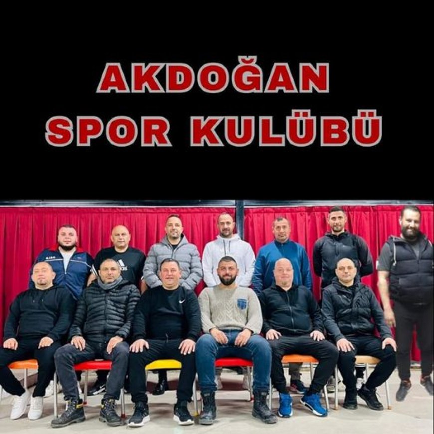 Akdoğan Spor Kulübü Başka Akdoğan Yok sloganıyla kuruldu