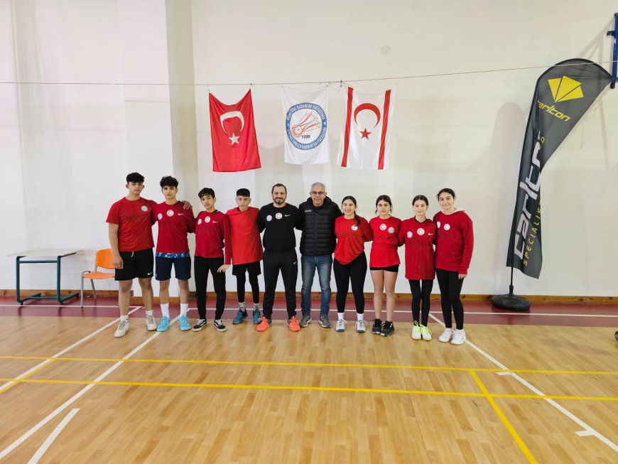 Badmintonda U15’lerin kamp zamanı