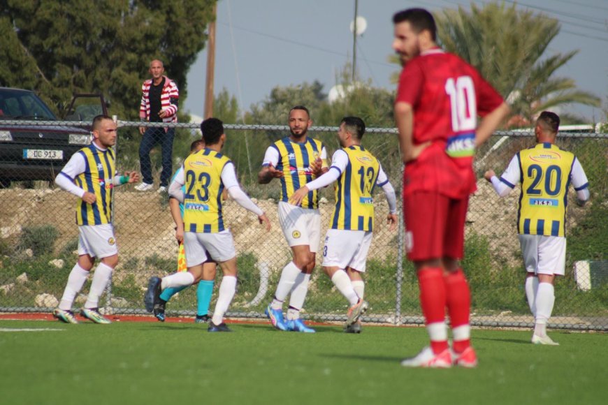 Geçitkale'de yıldızlar uyandı takım farka gitti: 4-1