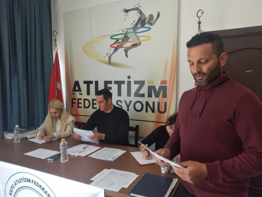 Atletizm Federasyonu Genel Kurulu Cumartesi yapılıyor