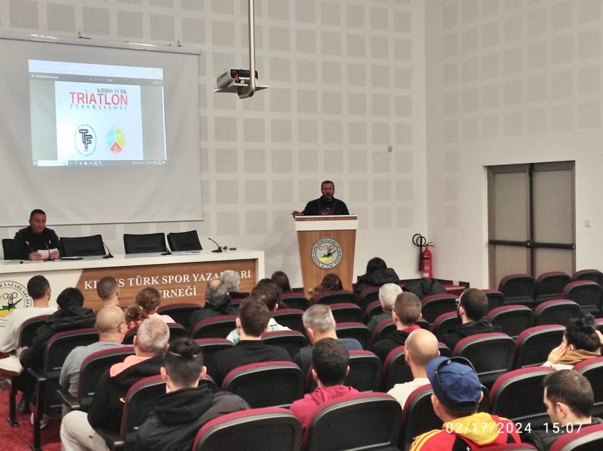 Triatlonda eğitim semineri zamanı