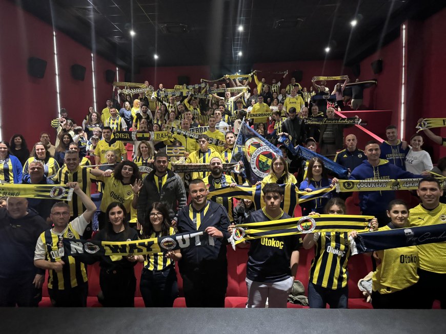 Zaferin Rengi filminin KKTC Fenerbahçeliler Derneği Özel Gösterimi yapıldı