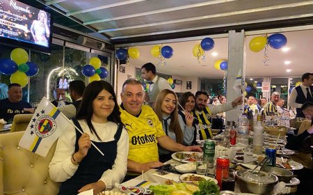 KKTC Fenerbahçeliler Derneği Girne’de Fenerbahçeliler İle buluştu