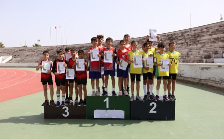 Atletizm Küçüklerde Girne ve Güzelyurt bölgeleri Finalistler belirlendi