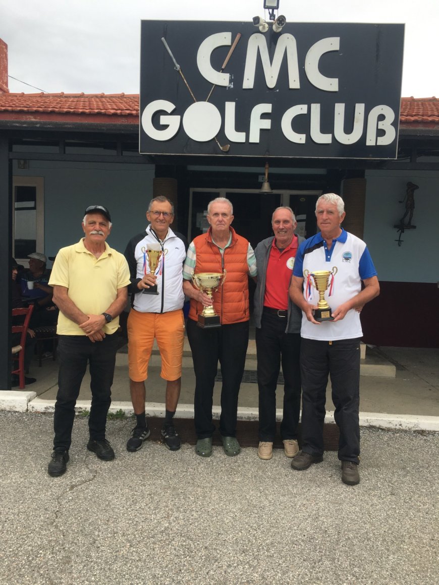 CMC’de Bostancı Bağcıl Cup Golf Turnuvası Şampiyonu Rainer Lehmann…