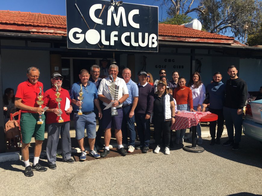 CMC’de Besim Dental Clinic Open  Golf Turnuvası Şampiyonu Dilek Talay. 