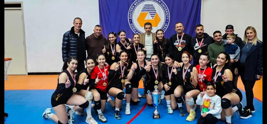 ﻿Voleybol Büyük Kadınlarda şampiyonu DAÜ