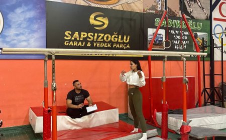 Cimnastikte yardımcı antrenörlük sınavı yapıldı