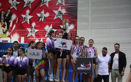 YDÜ’de cimnastik şöleni yaşandı