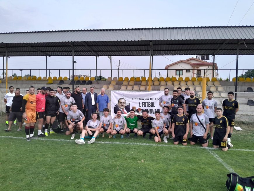 Dr. Hüseyin Beyar futbolla anıldı