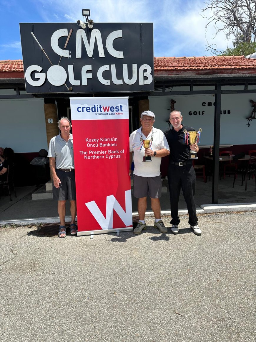 CMC’de Creditwest Bank Order Of Merit (OOM) Ligi  Stableford Golf Turnuvası Şampiyonu John Alexander Murray