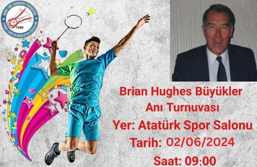 Brian Hughes Büyükler Anı Turnuvası yapılıyor