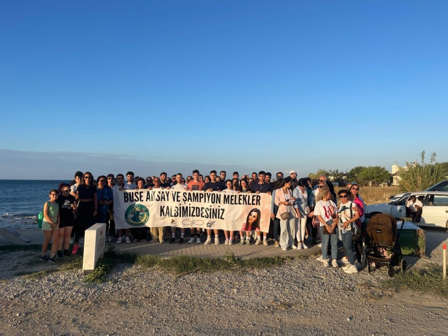 ﻿3. Buse Aksay Ve Şampiyon Melekler Anı Yürüyüşü Lapta Sahil Yolu’nda yapıldı