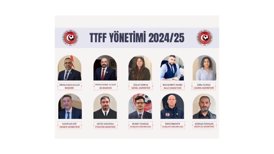 Türk Toplumu Futbol Federasyonu’nda yeni yönetim belirlendi