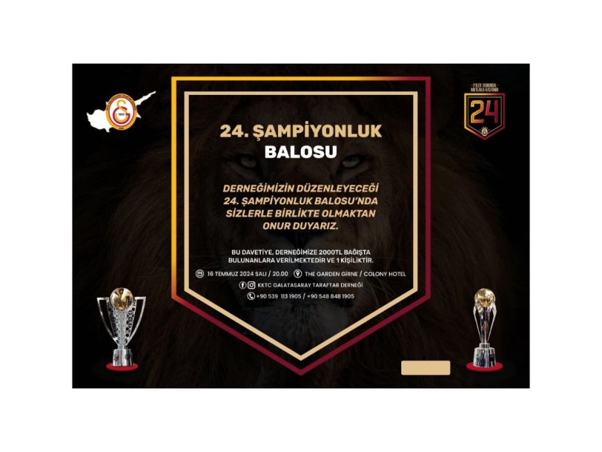 Galatasaraylılar 24. şampiyonluğu kutlayacak