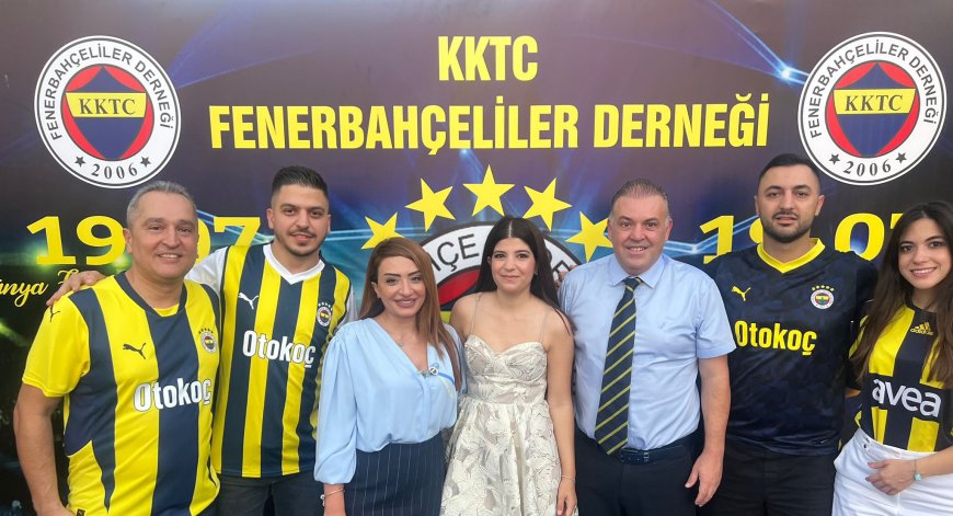 KKTC Fenerbahçeliler Derneği 19.07 Dünya Fenerbahçeliler Günü coşkuyla kutlandı