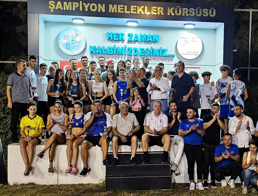 2. Şampiyon Melekler Plaj Voleybol Ligi’nin ardından