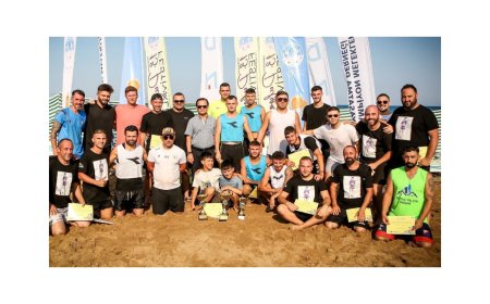 Plaj futbolu Yeniboğaziçi’nde oynandı