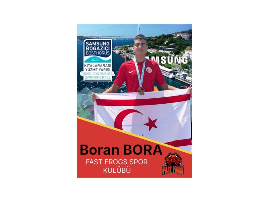 Boran Bora Boğaziçi Kıtalararası Yüzme Yarışı'nda kulaç atacak