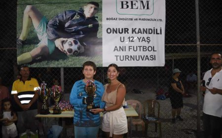 Onur Kandili anılıyor