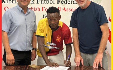 Çetinkaya'ya Gineli forvet