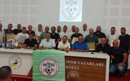 Başarılı antrenörler ödüllendirildi