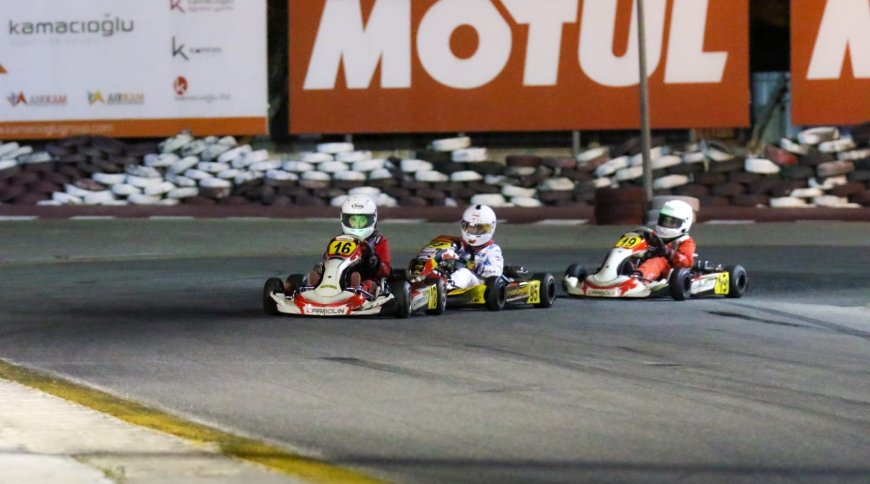 Kartingçiler piste çıktı