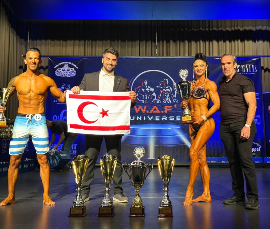 Vücut Geliştirme ve Fitness Sporcularımızdan Uluslararası alanda ülkemiz adına büyük başarı!