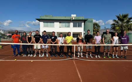 Teniste yardımcı antrenörlük kursu tamamlandı