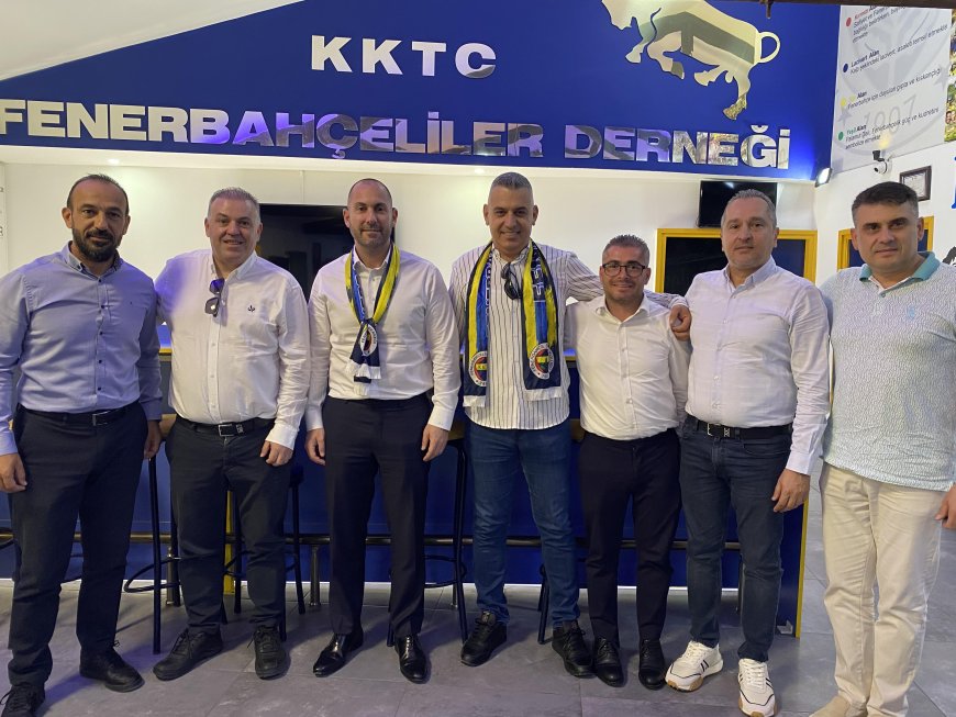 KKTC Fenerbahçeliler Derneği, Perahya’yı konuk etti