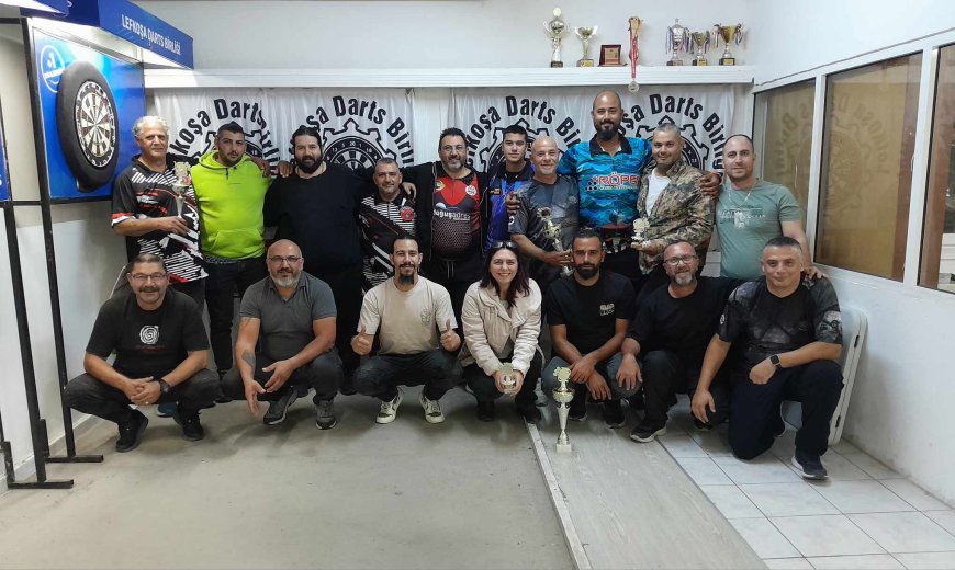 Lefkoşa Darts Birliği 16. yıl turnuvası gerçekleşti.