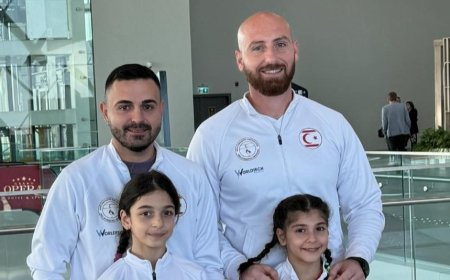 Cimnastikte antrenör ve sporcularımız, Türkiye’de kampta