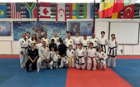 Taekwondocularımız Güney Afrika’da