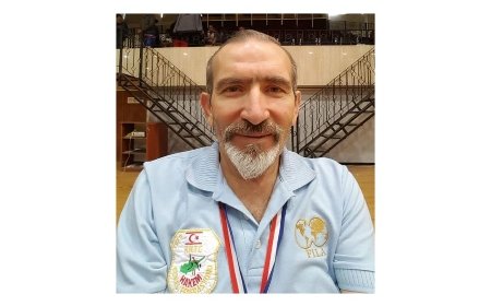 Güreş camiası yasta