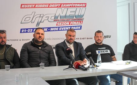 Drift NEU 2024 KKTC Drift Şampiyonası’nda nefesler tutuldu