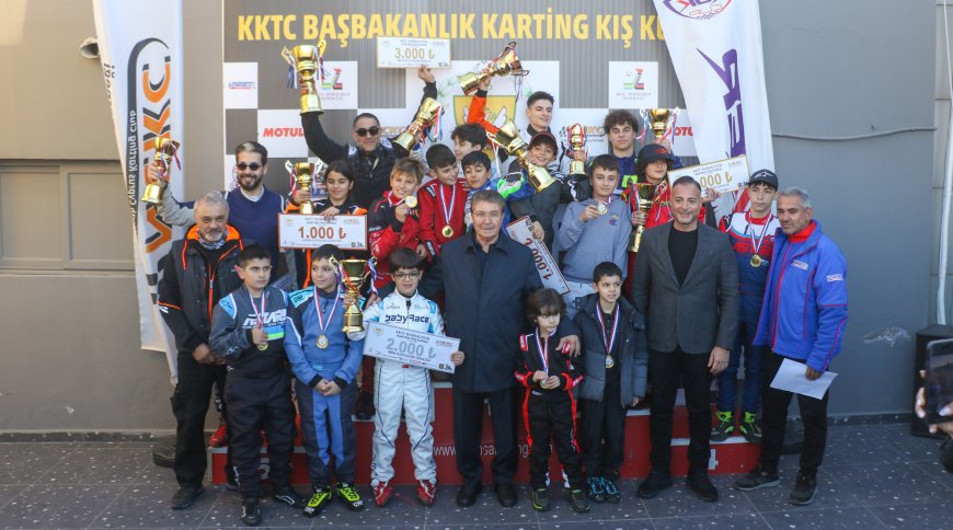 Başbakanlık Karting Kış Kupası yapıldı