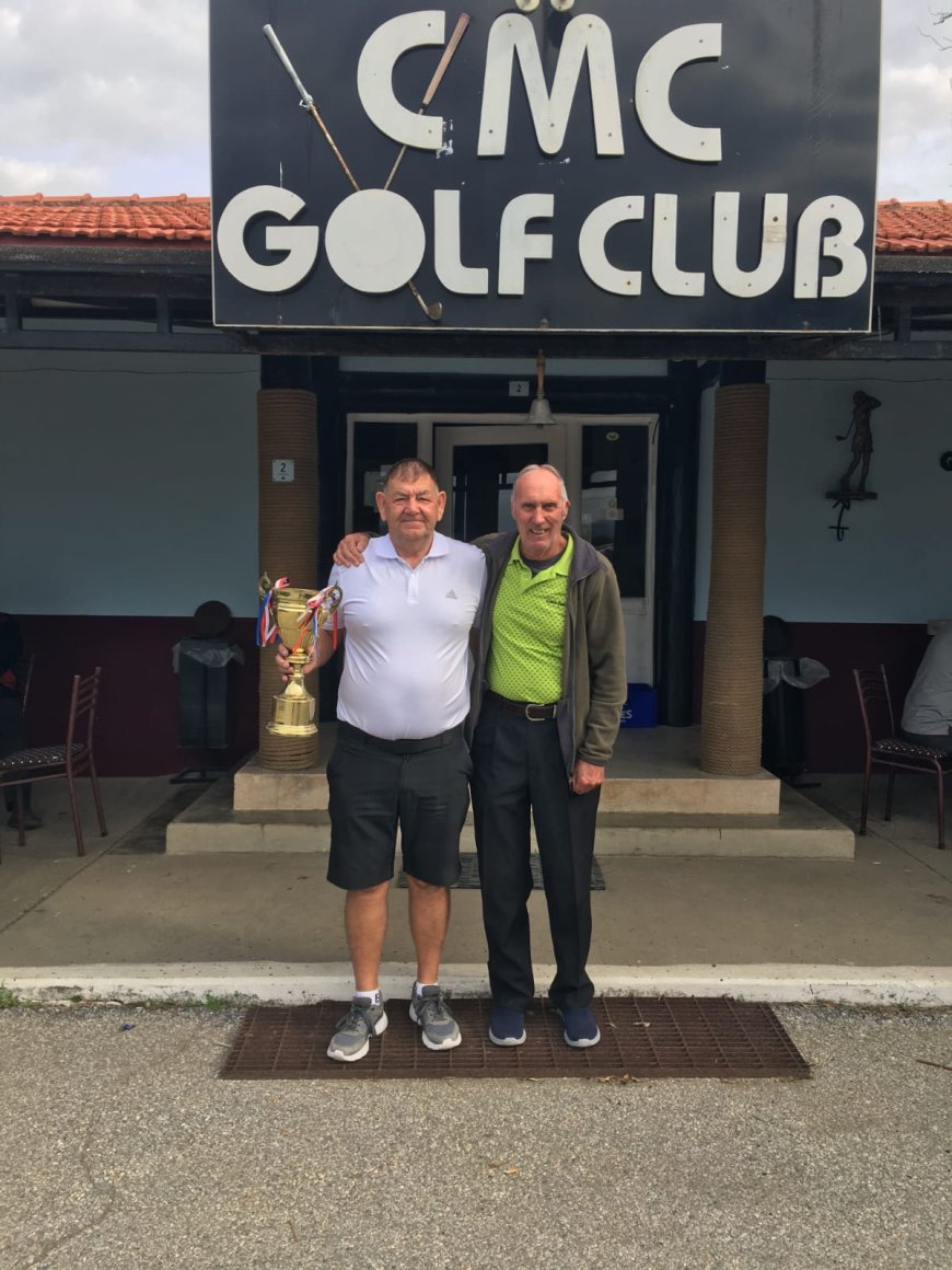 CMC'de Cengiz Topel Masters Golf Turnuvası Şampiyonu Olan Steven