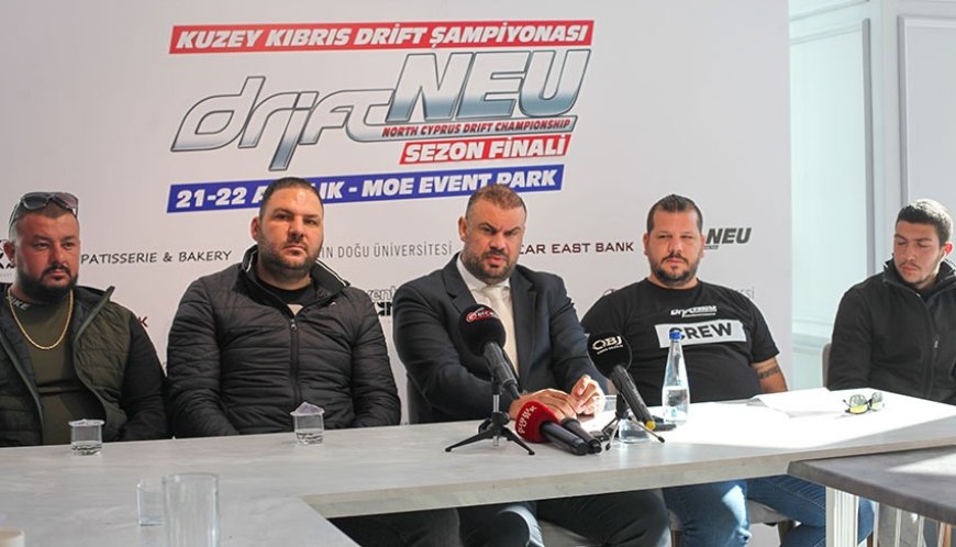 Drift NEU 2024 KKTC Drift Şampiyonası’nda nefesler tutuldu