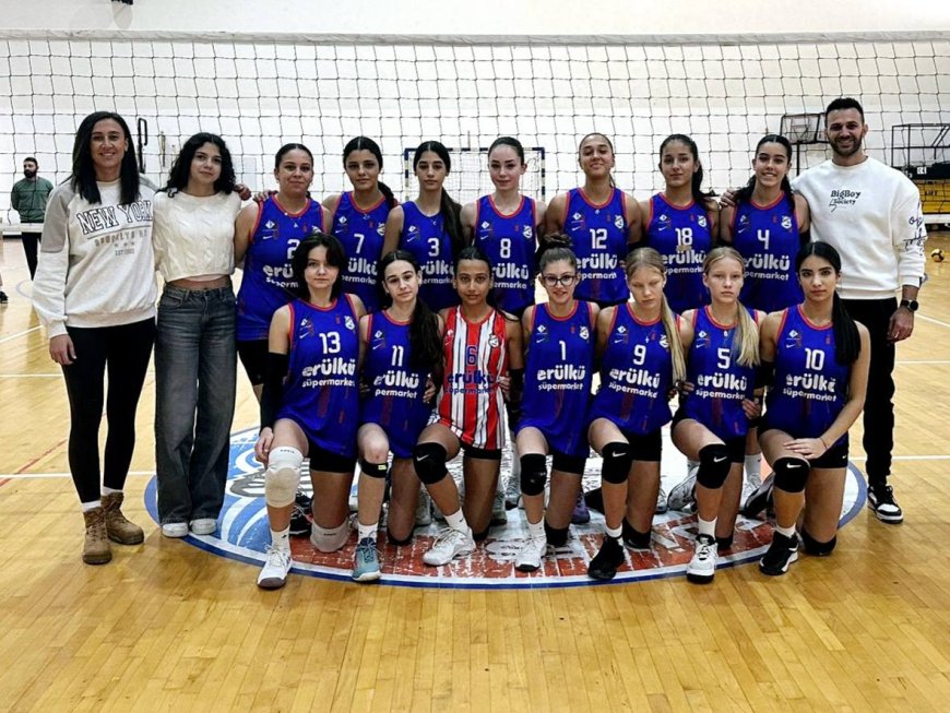 Voleybol U14 Kızlar Ligi'nde heyecan başladı