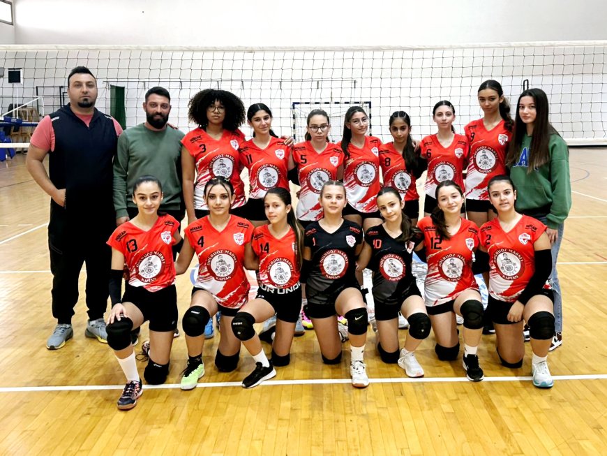 Voleybol U14 Kızlar Ligi'nde heyecan artıyor