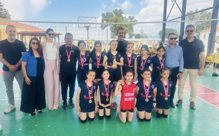 İlkokullar voleybolla coştu