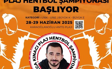 Tolga Kınacı plaj hentbolu ile anılıyor