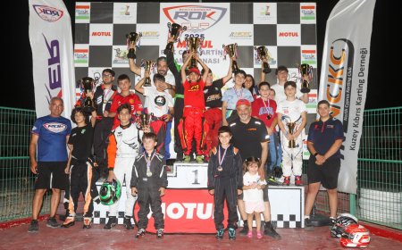 Motul 2025 ROK Cup Karting Şampiyonası 3. ayak yarışları yapıldı; Nefes kestiler