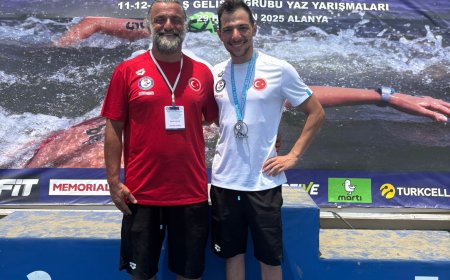 Doğukan, Alanya’da kendi yaş grubunda ikinci