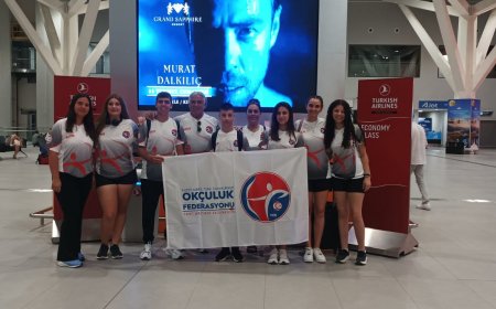 KKTC Okçuluk Milli Takımı Türkiye Şampiyonası’nda ülkemizi temsil edecek