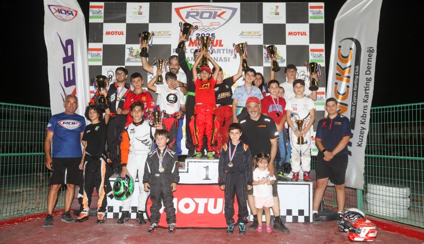 Motul 2025 ROK Cup Karting Şampiyonası 3. ayak yarışları yapıldı; Nefes kestiler