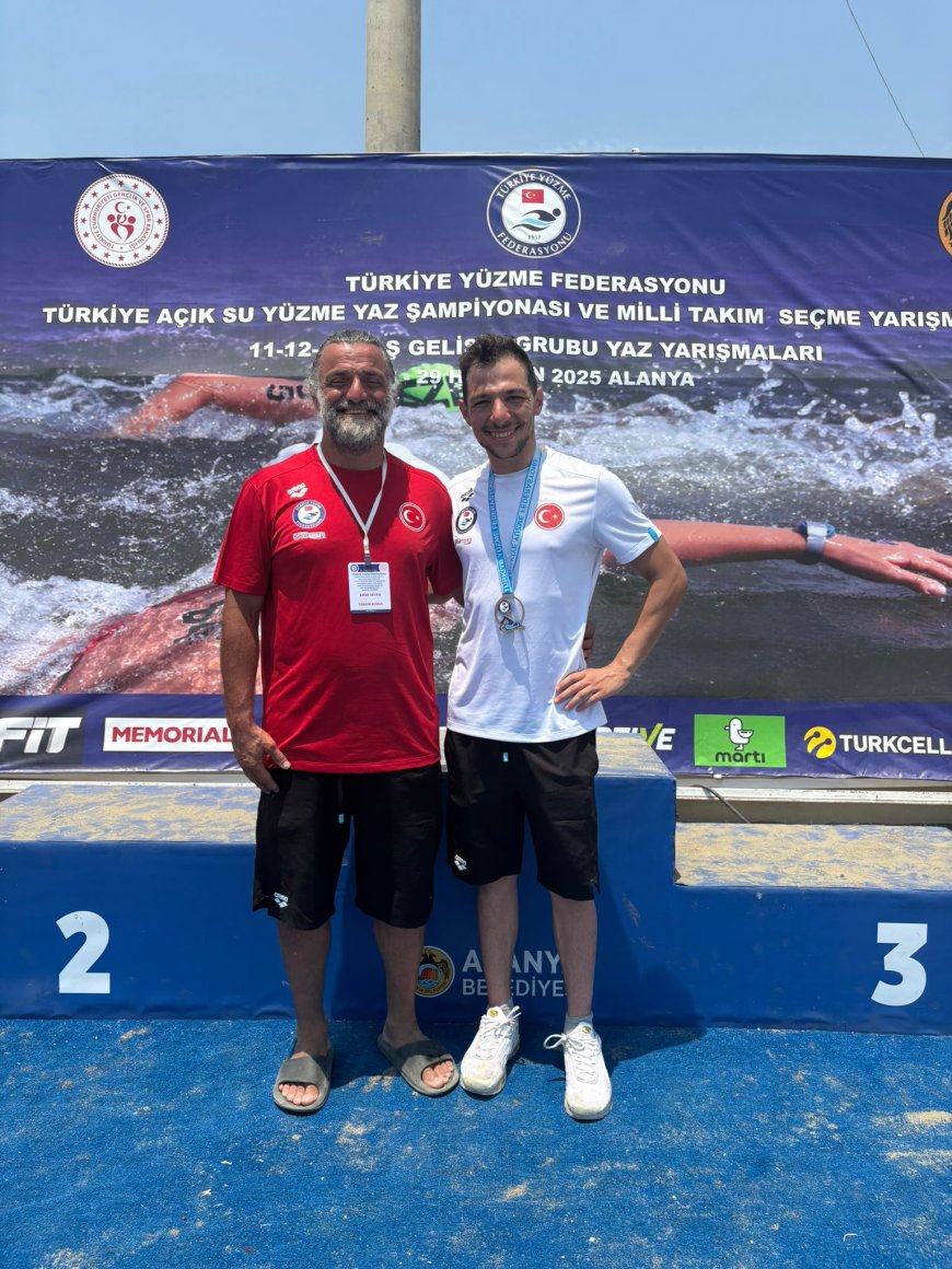 Doğukan, Alanya’da kendi yaş grubunda ikinci