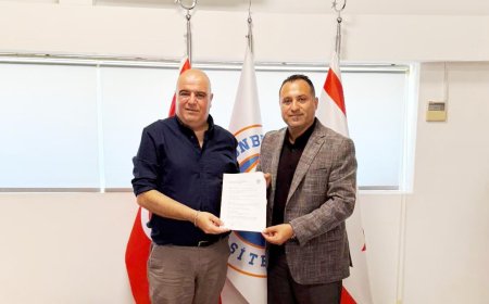 KTSYD ile Onbeş Kasım Kıbrıs Üniversitesi Burs Protokolü İmzaladı